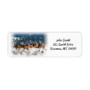Recherche de antlers return address labels Faune