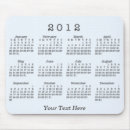 Recherche de mousepad 2012 calendriers tapis souris Mois