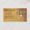 Recherche de chasseurs cartes visite Pour lui