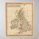Search for classic map posters England