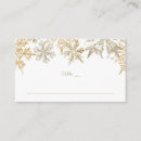Search for christmas wedding place cards Gold