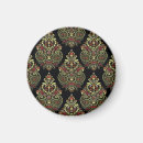 Recherche de arrière plan noir magnets Floral