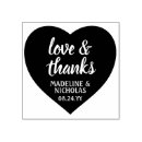 Search for wedding thank you rubber stamps Modern