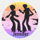 Search for silhouette dancer stickers Pink