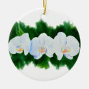 Search for white orchids ornaments Botanical