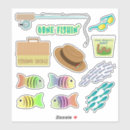 Search for fun fish stickers Whimsical