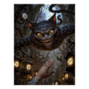 Recherche de chat de cheshire posters Pays des merveilles