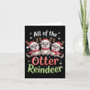 Search for otter christmas cards Tree