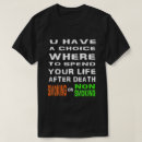Search for life is hell tshirts Death
