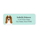 Search for canine return address labels Cute