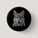 Search for wolf lovers buttons Animal