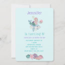 Search for mermaid 1st birthday invitations Fish