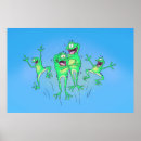 Search for funny frog cartoon posters Happy