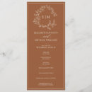 Search for monogram wedding programs Calligraphy