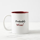 Search for probabilities mugs Probably wine