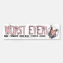 Search for end of an error bumper stickers Bush