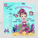 Search for pink mermaid invitations Crab