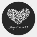 Recherche de coeur vintage autocollants Tourbillon