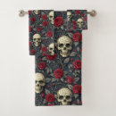 Search for sugar skull bath towels Skulls