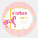 Search for carousel thank you stickers Birthday