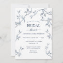 Search for french bridal shower invitations Blue and white
