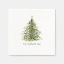 Search for christmas trees napkins Watercolor christmas tree