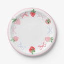 Recherche de fraise assiettes Preppy