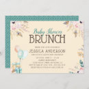 Recherche de brunch baby shower invitations Floral
