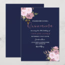Search for pink gold navy invitations Blue