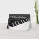 Recherche de piano anniversaire cartes Pianiste