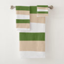 Search for green and white bath towels Chic