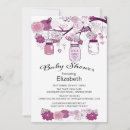 Search for mason jar invitations Purple