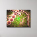 Recherche de rapport impressions sur toile Microscopique