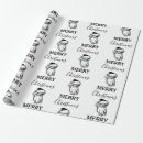 Search for black santa claus christmas wrapping paper Xmas