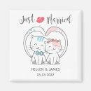 Recherche de drôle mariage magnets Chat
