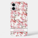 Recherche de cerisier japonais iphone coques Aquarelle