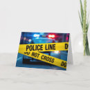 Search for police birthday cards Crime scene