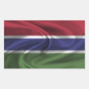 Recherche de drapeau gambien autocollants Patriotique