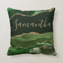 Search for green marble pillows Gemstone