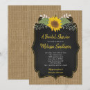 Search for burlap bridal shower invitations Simple