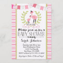 Search for flamingo baby girl shower invitations Summer