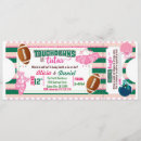 Search for touchdowns or tutus invitations Shower