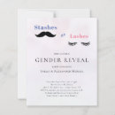 Recherche de coup moustache invitations Moderne