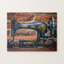 Search for sewing machine puzzles Vintage