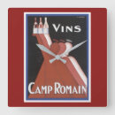 Recherche de affiches horloges Rouge