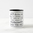 Search for emergency doctor mugs Funny