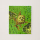 Recherche de poissons rouges puzzles Pour tous