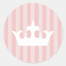 Recherche de crown baby shower stickers Anniversaire
