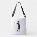 Search for black golf bags Black and white