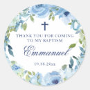 Search for blue baptism stickers Simple